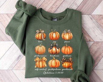 Fall Pumpkin Coquette Bow Sweatshirt, Pumpkin Coquette Sweater, Cute Autumn Shirt, Fall Graphic Hoodie, Thanksgiving Tee