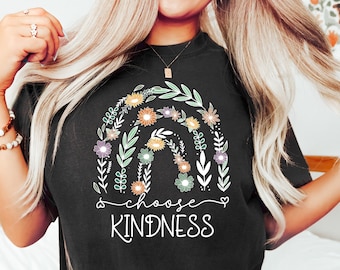 Choose Kindness Shirt, Kindness Shirt, School Counselor Shirt, Teacher Shirts, Teacher Team Shirts, Inspirational Shirt Choose Kindness