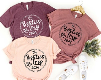 Besties Trip Shirt 2026, Besties Cruise Shirt, Friends Cruise Tshirt, Best Friend Shirt, Great Memories Shirt, Girls Vibes Shirt, Girls Trip