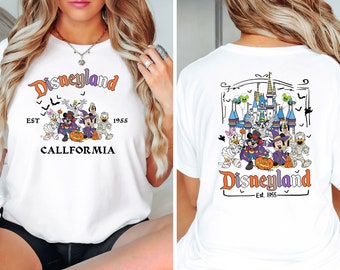 Halloween Disneyland Sweatshirt, Mickey and Friends Sweatshirt, Halloween Disneyland Trip Sweatshirt, Halloween Disney Sweatshirt