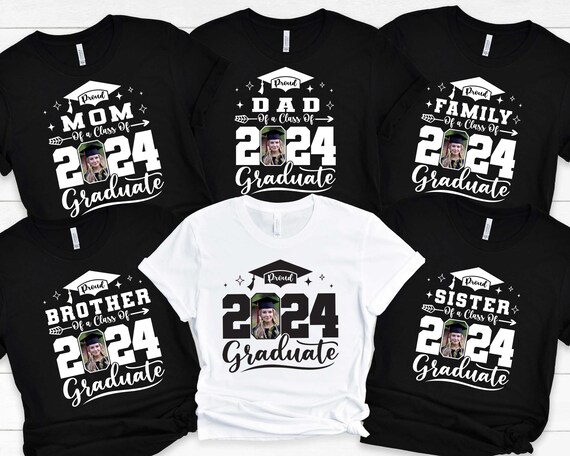 Personalized 2026 Garduation Matching Shirt, Custom Photo Graduation Family Shirts, Custom Graduation Tshirt, Personalized Graduation Shirt