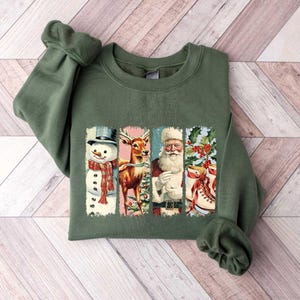 Christmas Season Sweater, Christmas Santa Family Shirts, Christmas Shirt, Christmas Family, Red Truck Shirt, Christmas Shirt image 3