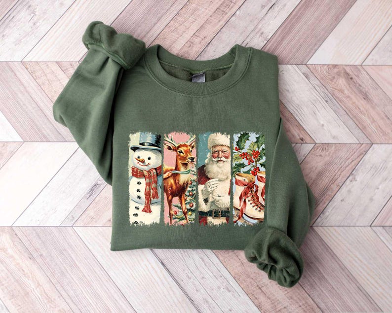 Christmas Season Sweater, Christmas Santa Family Shirts, Christmas Shirt, Christmas Family, Red Truck Shirt, Christmas Shirt image 3