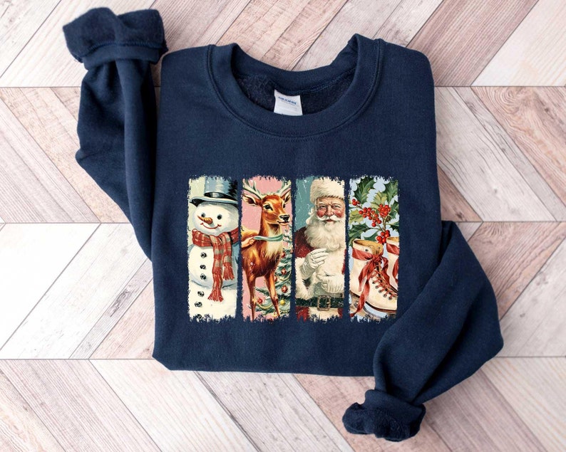 Christmas Season Sweater, Christmas Santa Family Shirts, Christmas Shirt, Christmas Family, Red Truck Shirt, Christmas Shirt image 1