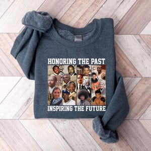 Black History Honoring The Past Inspiring The Future Teacher Shirt,Black History Month Shirt, The Future Black Shirt,Tree On The Books Gift bild 2