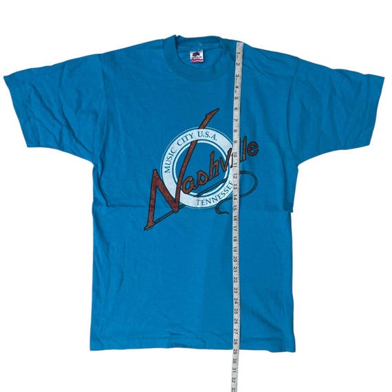 Vintage Nashville Tennessee Music City T-Shirt View 3