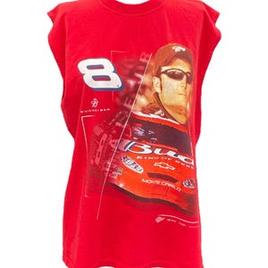 Nascar Dale Earnhardt Jr. Budweiser Vintage Sleeveless Tee