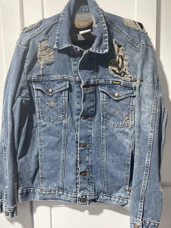 Re-worked Wrangler denim jacket - image 1