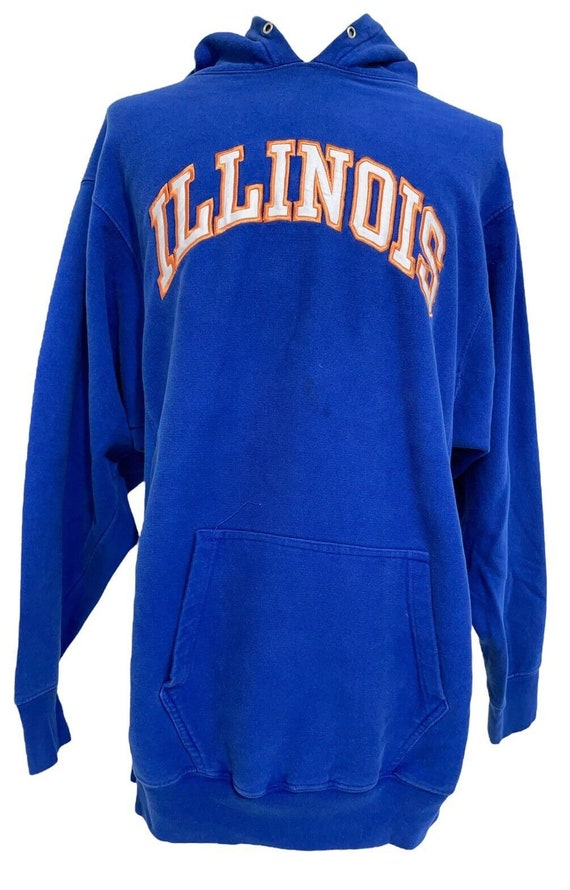 University Of Illinois Hoodie Sweatshirt NCAA (XL)