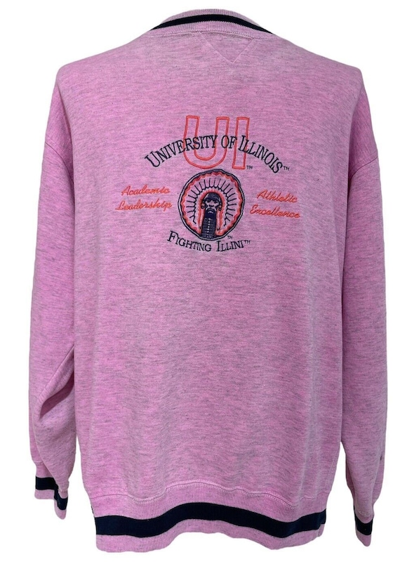 University Of Illinois Vintage Sweatshirt (L) - image 1