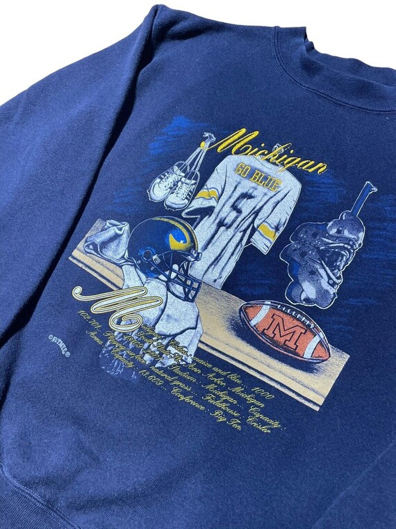 Michigan Wolverines Vintage Sweatshirt Small - image 1