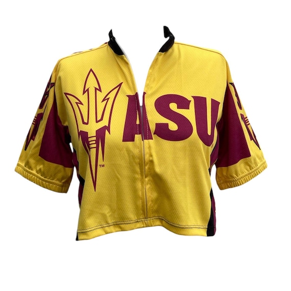 Vintage Arizona State University Crop Cycling Jersey