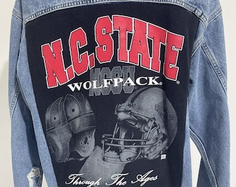 NC State Wolfpack Denim Jacket (large)