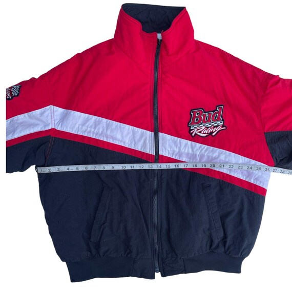 Vintage Budweiser Racing Team Embroidered Racing Jacket - Etsy