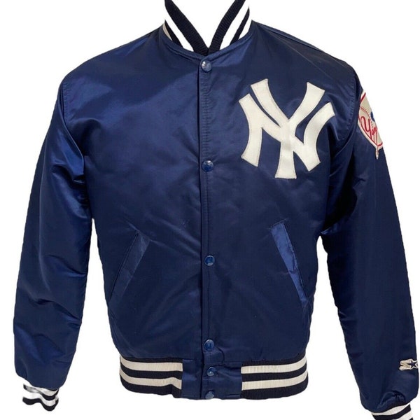 Blouson aviateur Sports NY Yankees en nylon vintage (S)