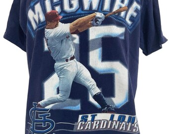 Mark McGwire Home Run St. Louis Cardinals Starter T-shirt vintage (grand)