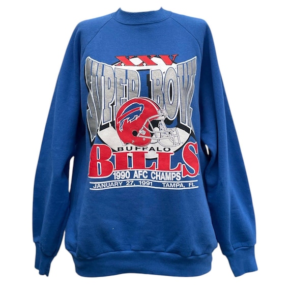 Vintage 90s Buffalo Bills Super Bowl Sweatshirt
