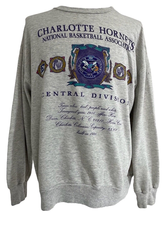 Charlotte Hornets NBA Vintage Sweatshirt (L)