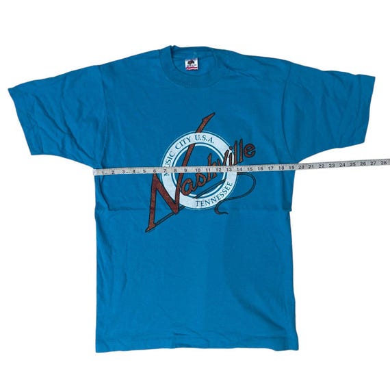 Vintage Nashville Tennessee Music City T-Shirt View 2