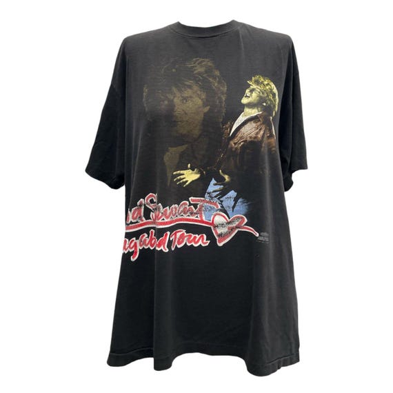 Vintage 90s Rod Stewart Vagabond Heart Tour T-Shirt