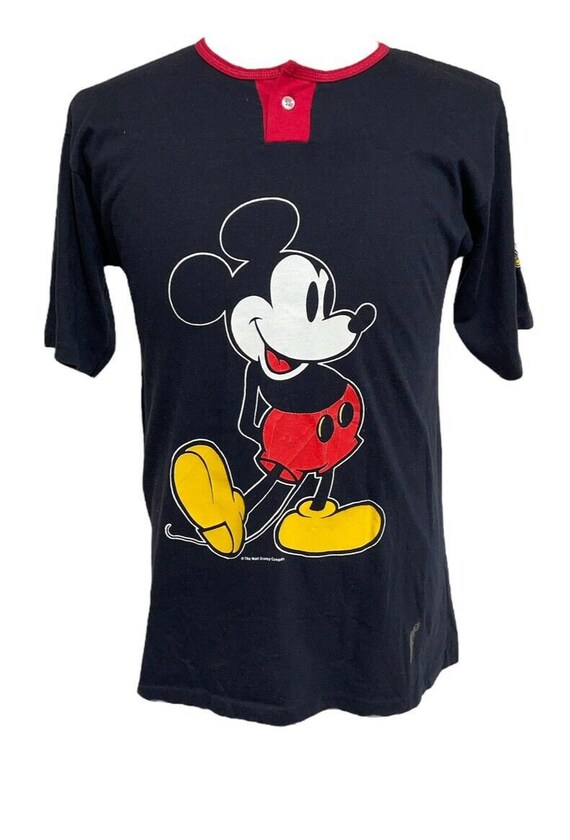 Black Mickey Mouse T-shirt (M)