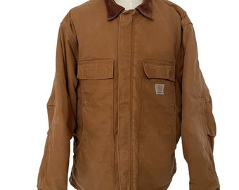 Carhartt shadow cotton field coat new arrivals