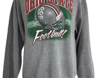 sweat-shirt vintage de football Ohio State (L)