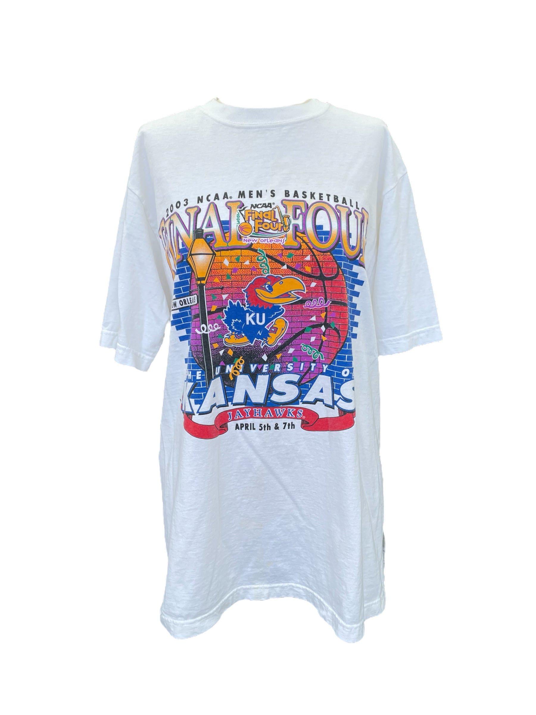 【レア】NCAA FINAL4 男子バスケットボール 2004年 記念Tシャツ 2004 Final Four Logo Heavy Tee
