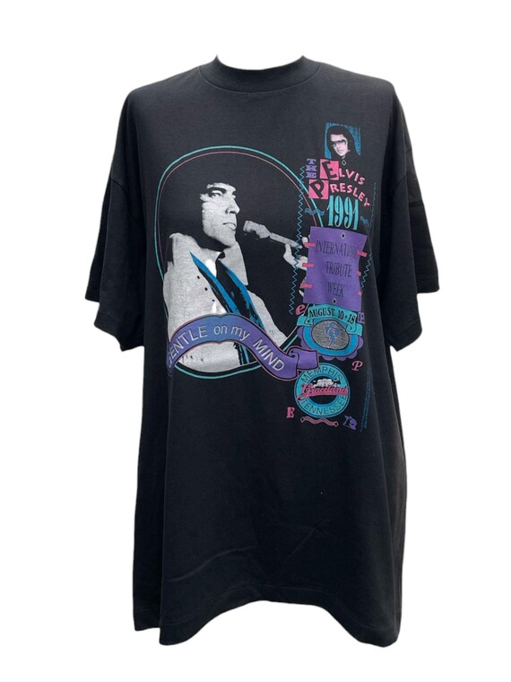 Vintage 90s Elvis Presley Single Stitch T-Shirt
