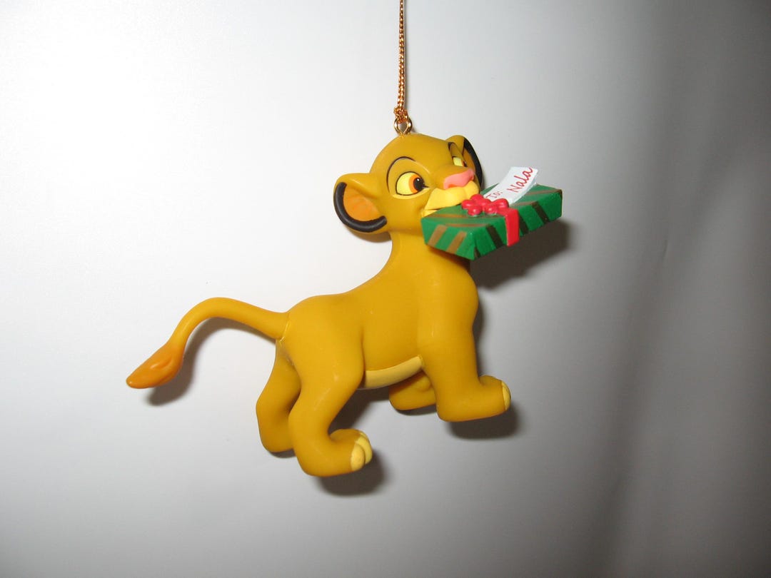 Disney's Simba From the Lion King Vintage Collectible Ornament Grolier ...