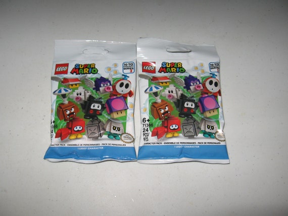 Lego Super Mario Character Pack Lot of 2 Mystery Series 2 10 to Collect Brand New Etsy