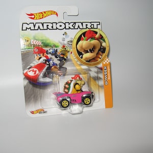 Mario kart Hot wheels collectibles retired Bowser brand new sealed !