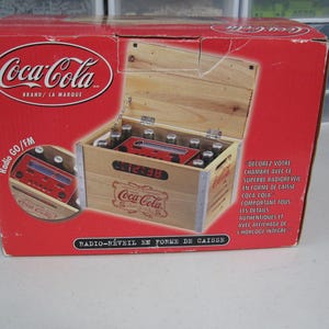 Coca-Cola Crate Radiowecker nagelneu in der Originalverpackung