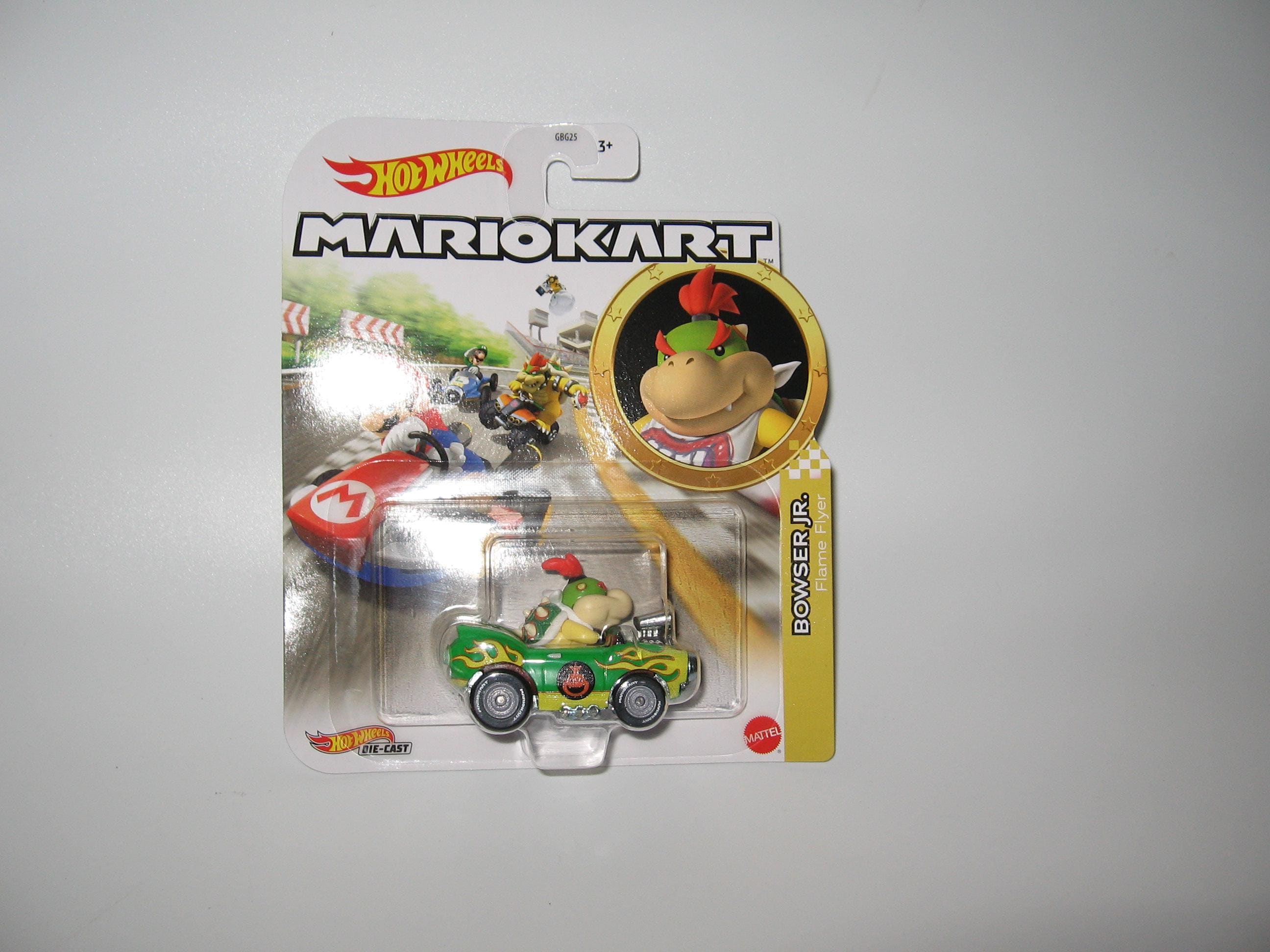 Bowser Jr. Flame Flyer HOT WHEELS MARIO KART Nintendo Imperfect Card | #4584876492 - View #6