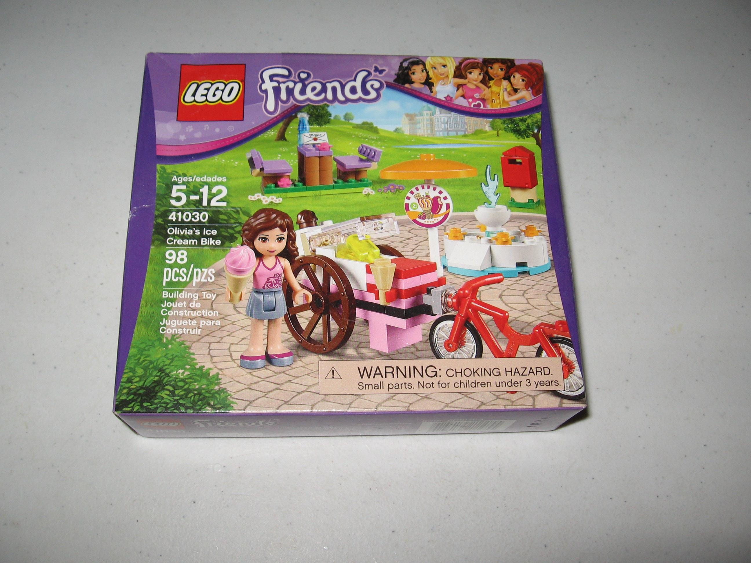 Lego Retired Friends Set Olivia s Ice Cream Bike From 2014 Brand New and Sealed 41030 Etsy