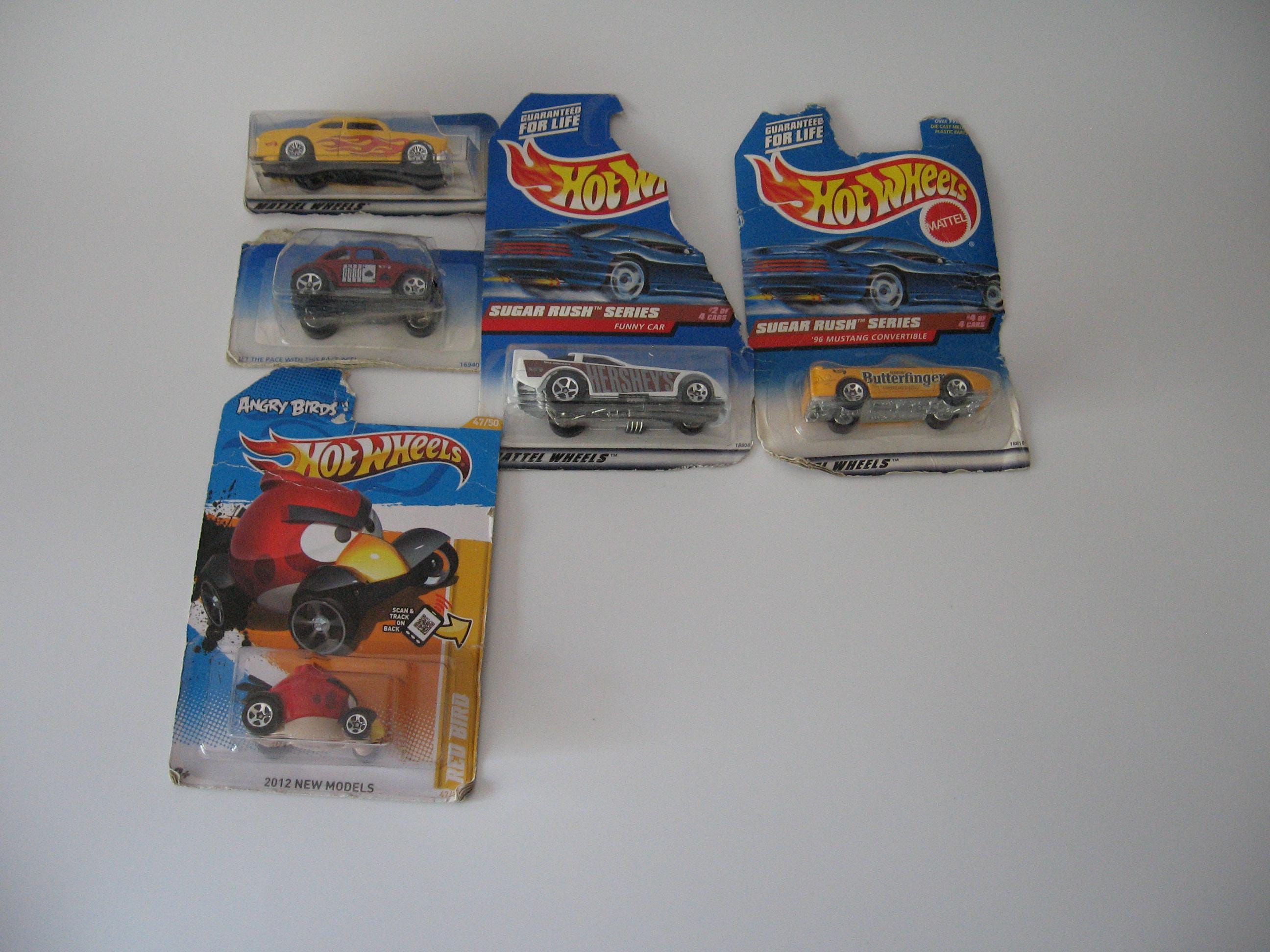 ホットウィール ヴィンテージ 5個セット 破損したパッケージあり