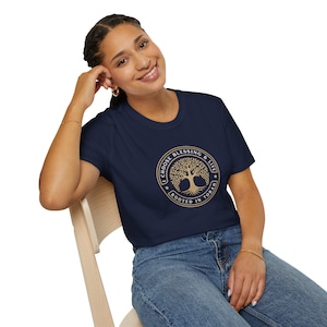 Torah Rooted Softstyle T-Shirt, Casual Tee, Child Shirt, Hebrew Israelites gift, Religious Jewish Gift, Hebrew Scripture Top