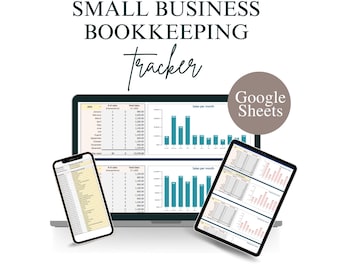 Small Business Buchhaltung Tracker Google Sheets | Business Expense Tracker | Steuern | Small Business Expense Income Tracker | Buchhaltung
