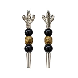 Cactus Desert Cribbage Pegs | Beaded Metal Topper Replacement Set