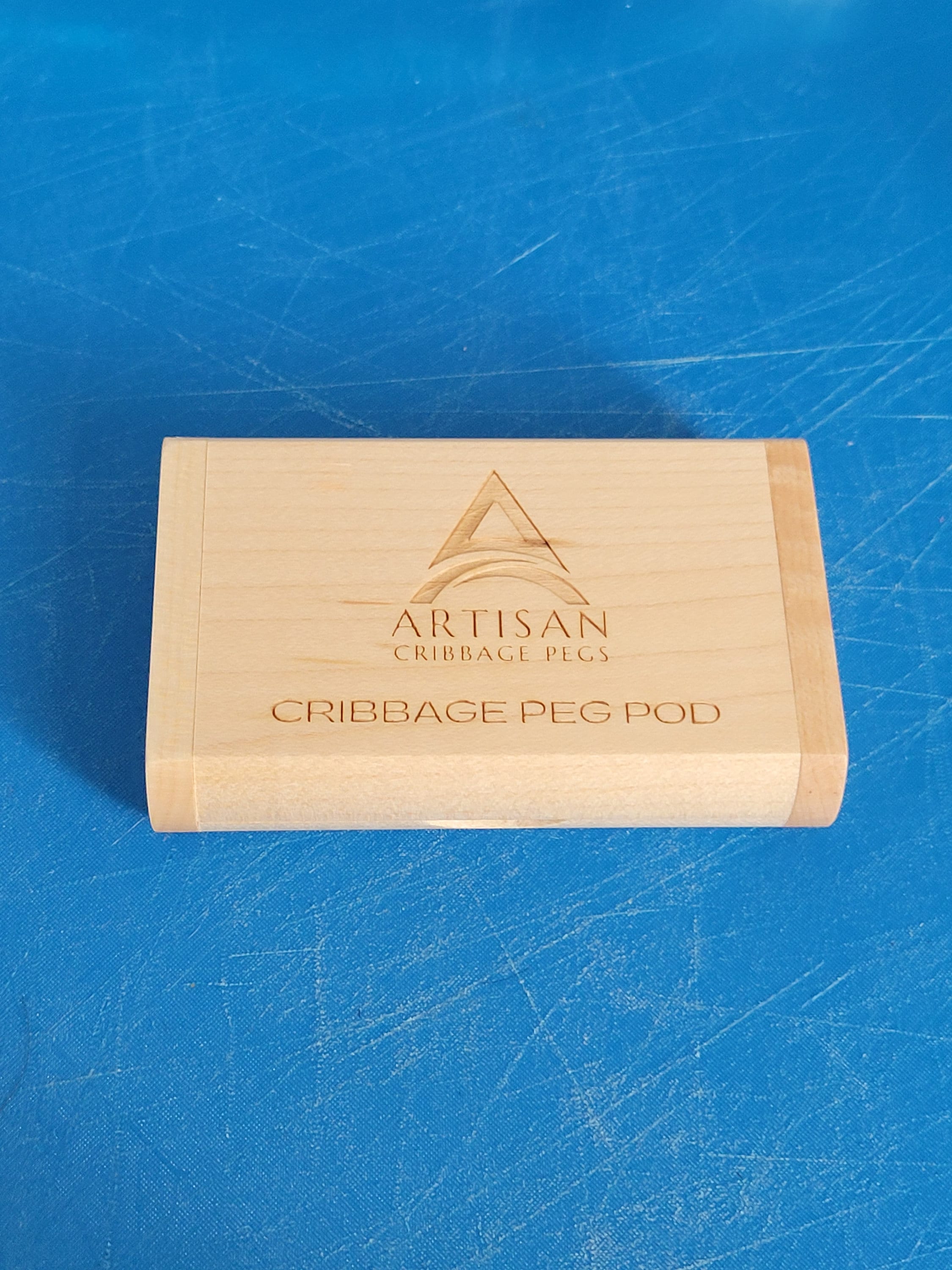 Wooden Cribbage Peg Case L Cribbage Peg Holder Cribbage L Cribbage