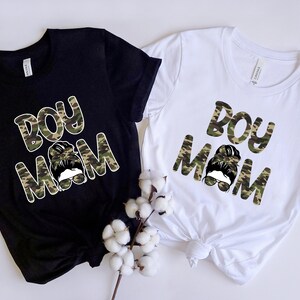Boy Mom T-Shirt, Ladies T-Shirt, Mom T-Shirt, Graphic Tees