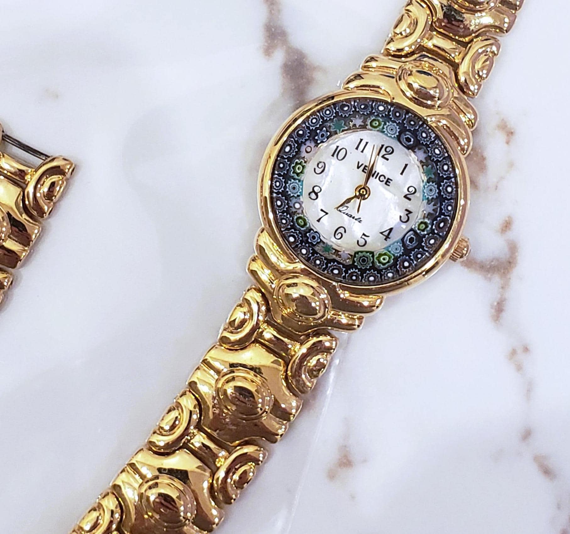 Millefiori Antica Murrina Veneziana Watch Murano Glass With  display picture 3