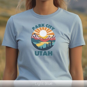 Park City Tee, Utah Shirt, Mountain Shirt, Ski Shirt, Park City Gifts, Ski Park City, Hiking Shirt, Hiking Tee, Scenic Shirt, Ski Lovers