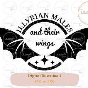 ACOTAR svg, Towary Dworu Cierni i Róż, Koszulki ACOTAR, Bat Boys PNG, Acotar Velaris, Miasto Gwiezdnego Światła, Prezenty Acotar, Sweter Acotar