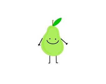 Happy Pear Print