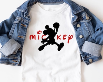 Mickey Jordan Shirt and sweatshirt, Basketball Player Mickey Sports Tshirt, Basketball Lover Gifts, Disney