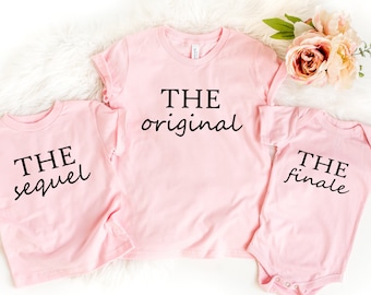 Matching Sibling Shirts: Original Sequel Finale Family Tees