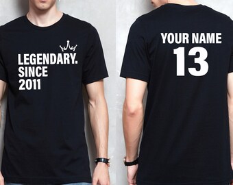 Legendary Since 2011 - 13th Birthday Shirt