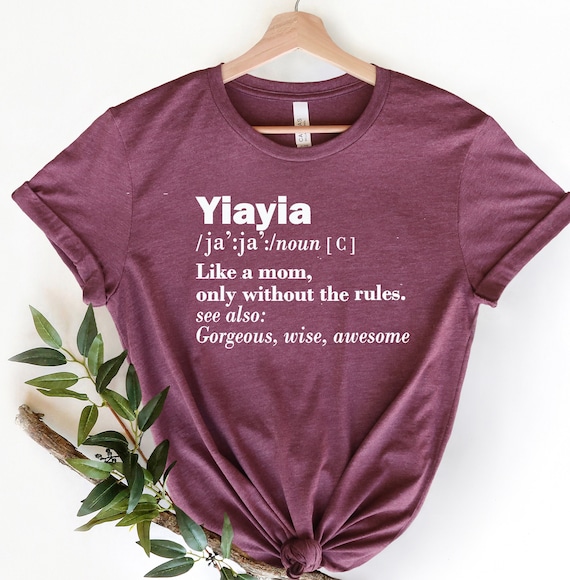 Best Yia Yia Ever Tshirt - Grandma Yiayia T-Shirt Tee Best Yia Yia Ever Tshirt - Grandma Yiayia T-Shirt Tee