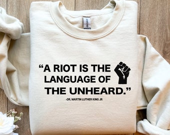 Outspoken Protest Shirt: MLK Human Rights, Social Justice Tee